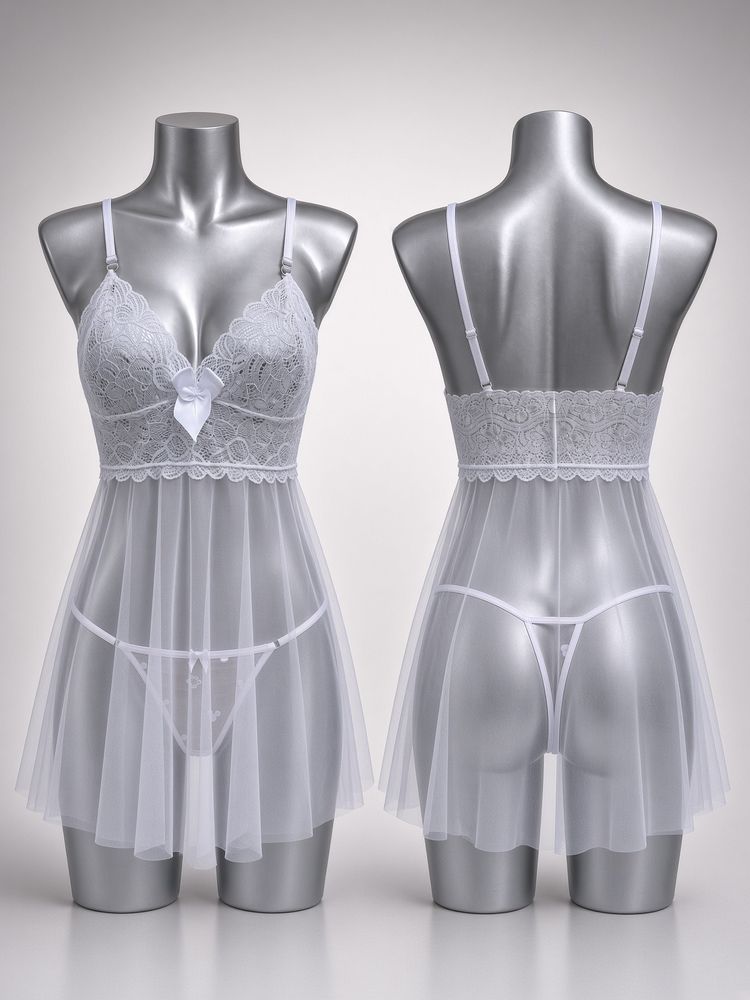 Baby doll blanco, BD-03